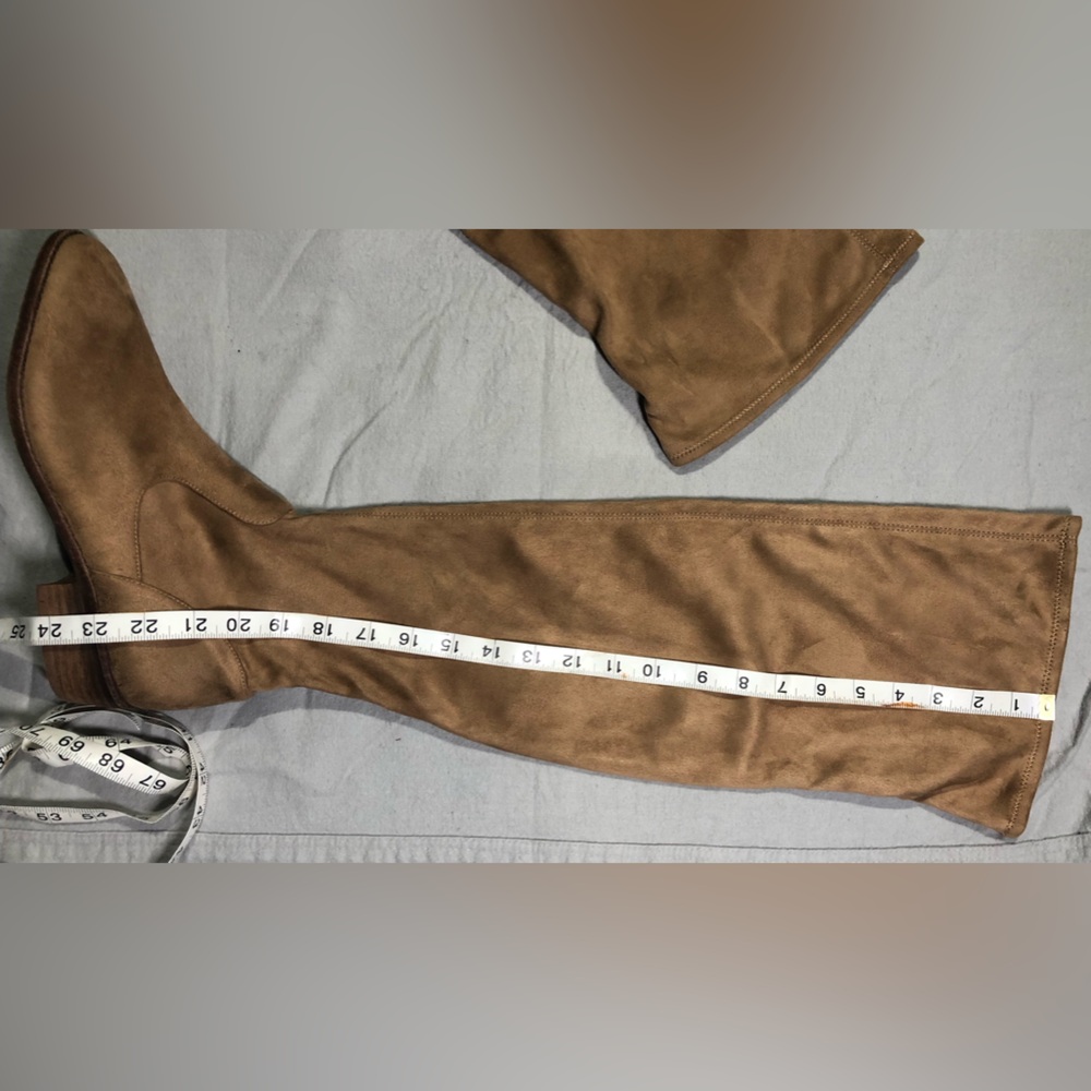 Giani Bini Over the knee Tan faux suede boots for fall